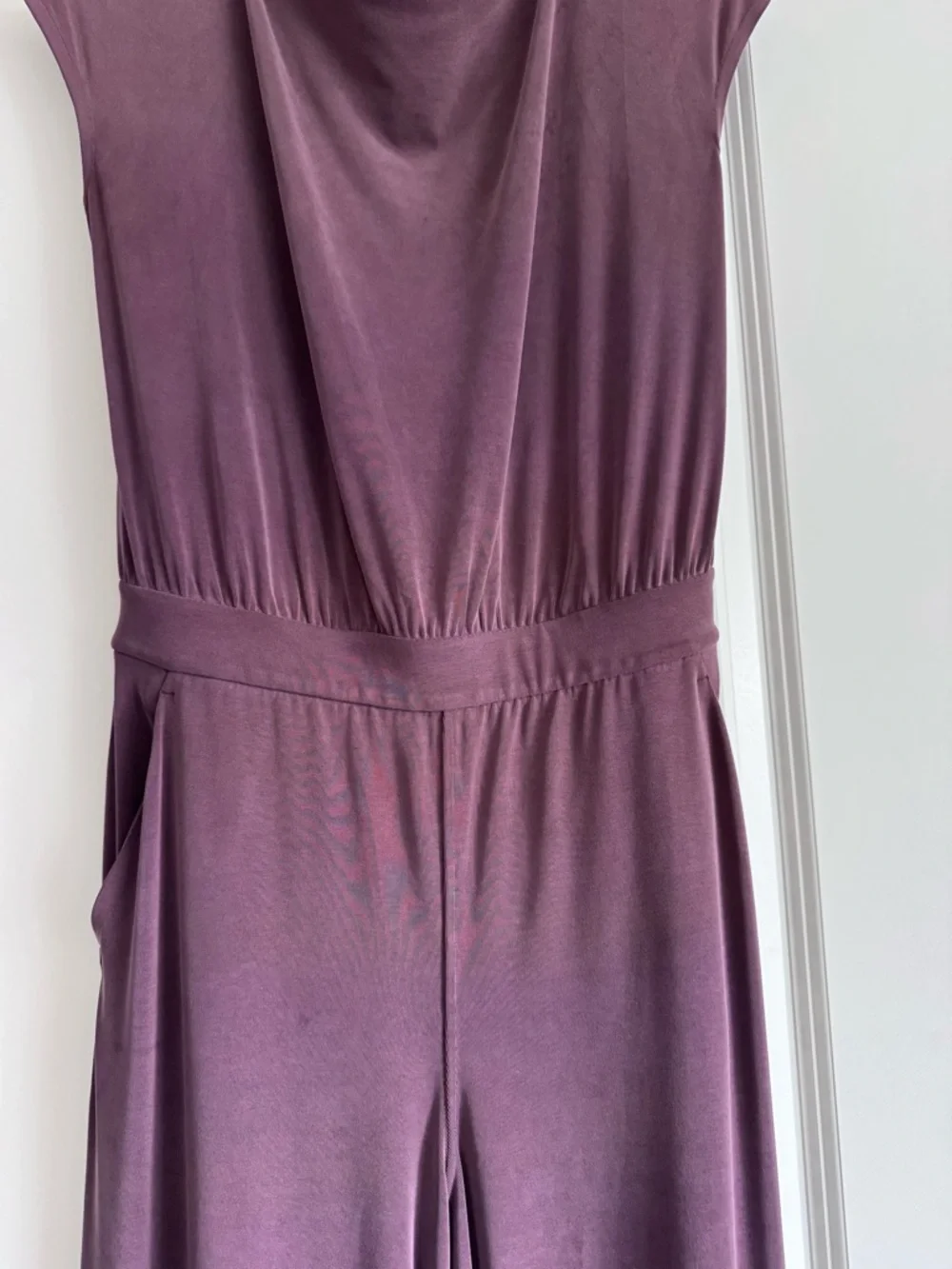 lululemon athletica SoftStream Sleeveless Mauve Jumpsuit - Picture 2 of 7